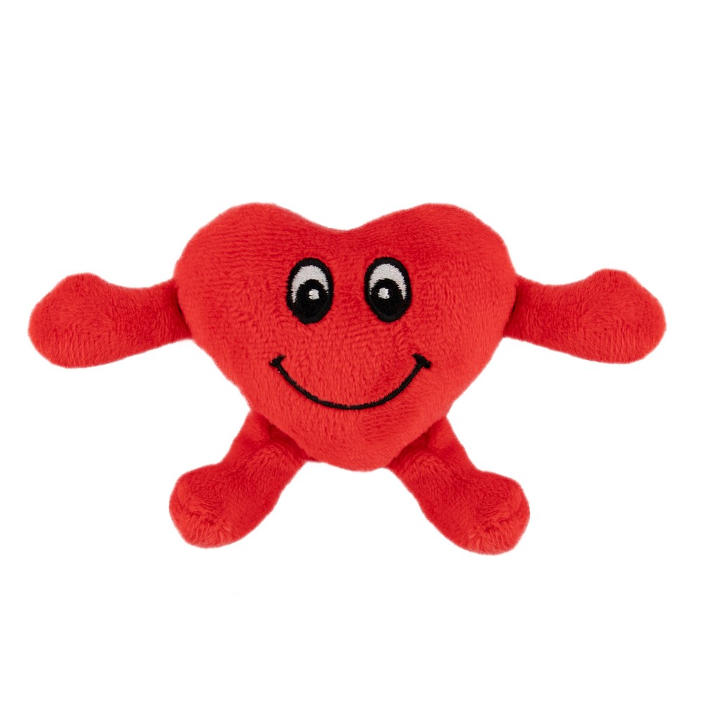 Pluszowe serce reklamowe z logo firmy - zdjęcie 2