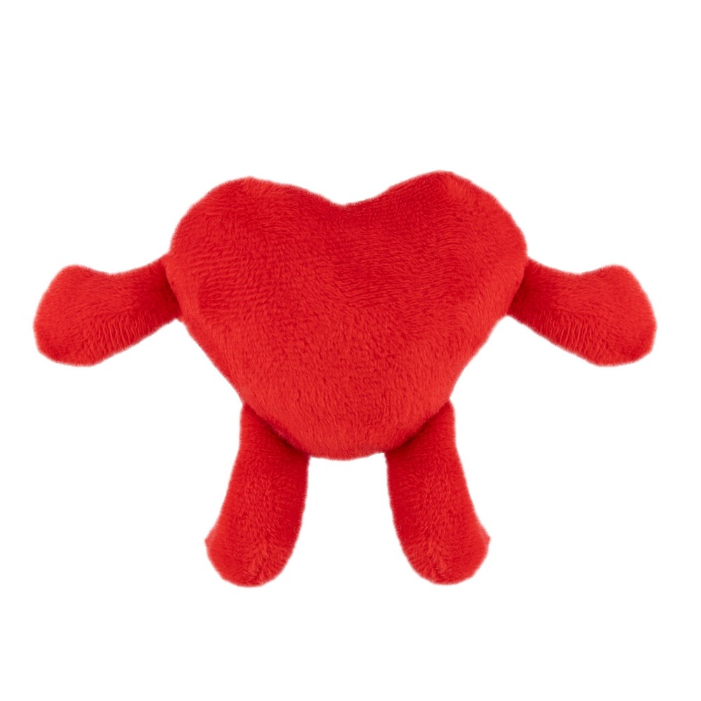 Pluszowe serce reklamowe z logo firmy - zdjęcie 4