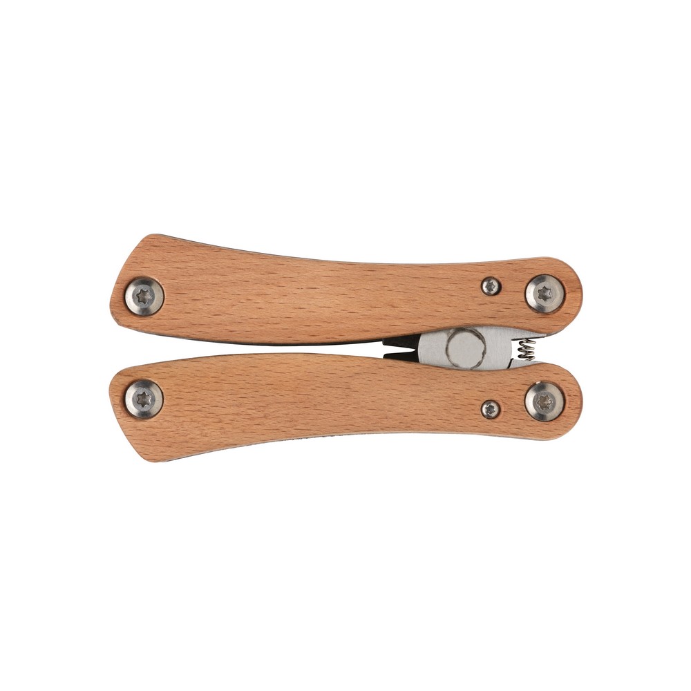 Narzędzie wielofunkcyjne 13w1 z drewnianym uchwytem - zdjęcie 2