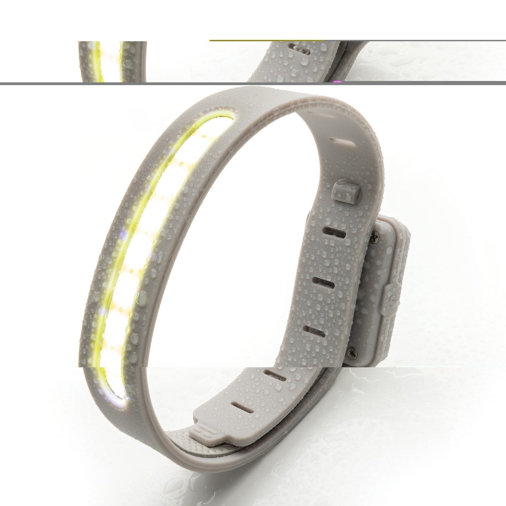 Światełko bezpieczeństwa Lumi Sprint - LED COB z akumulatorem - Akcesoria sportowe z nadrukiem logo | VEBI - zdjęcie 6