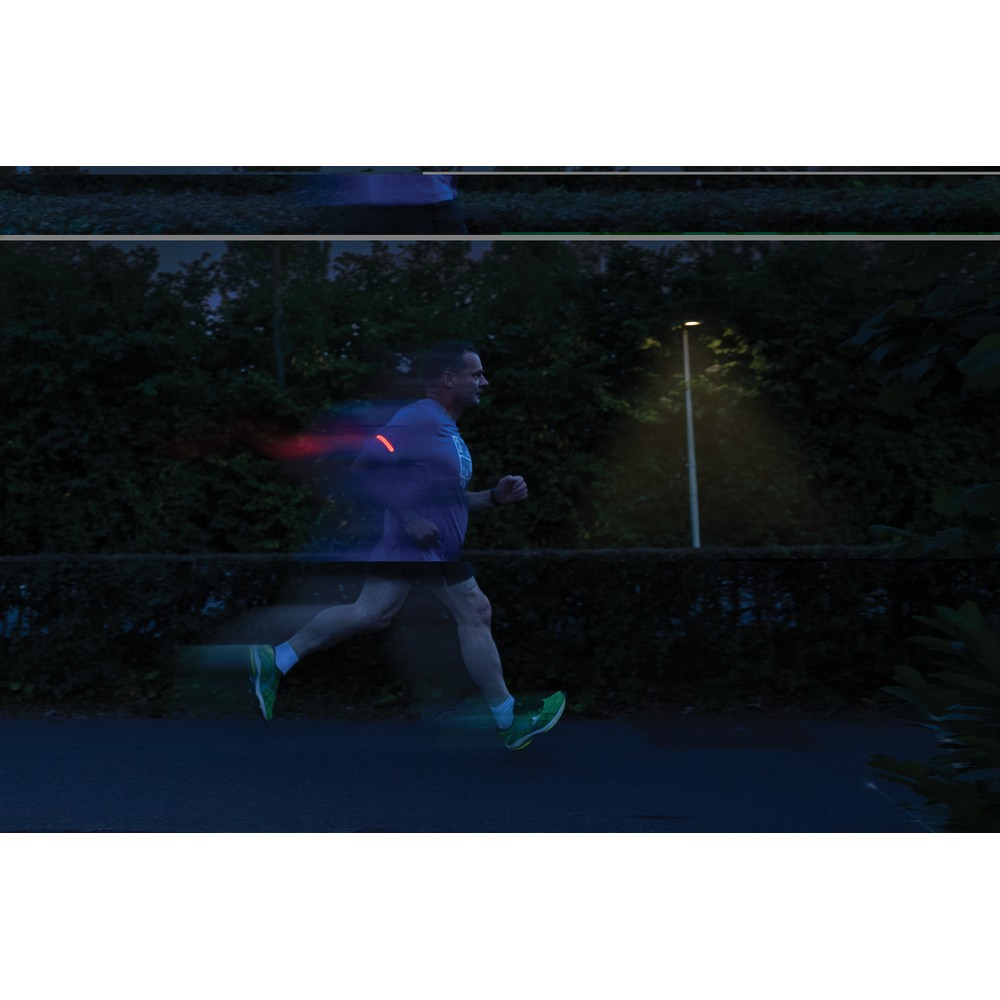 Światełko bezpieczeństwa Lumi Sprint - LED COB z akumulatorem - Akcesoria sportowe z nadrukiem logo | VEBI - zdjęcie 8