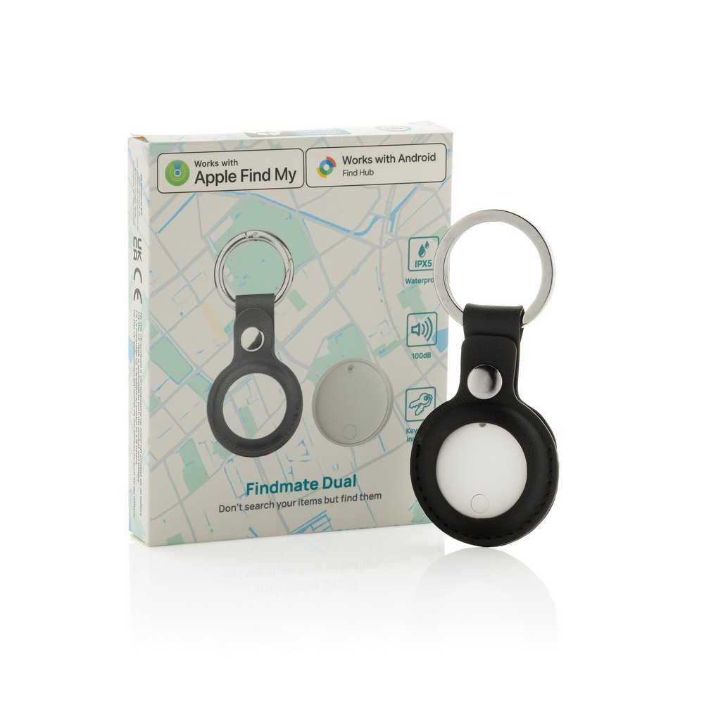 Lokalizator kluczy Findmate Dual - uniwersalny tracker GPS - Elektronika z nadrukiem logo | VEBI - zdjęcie 2