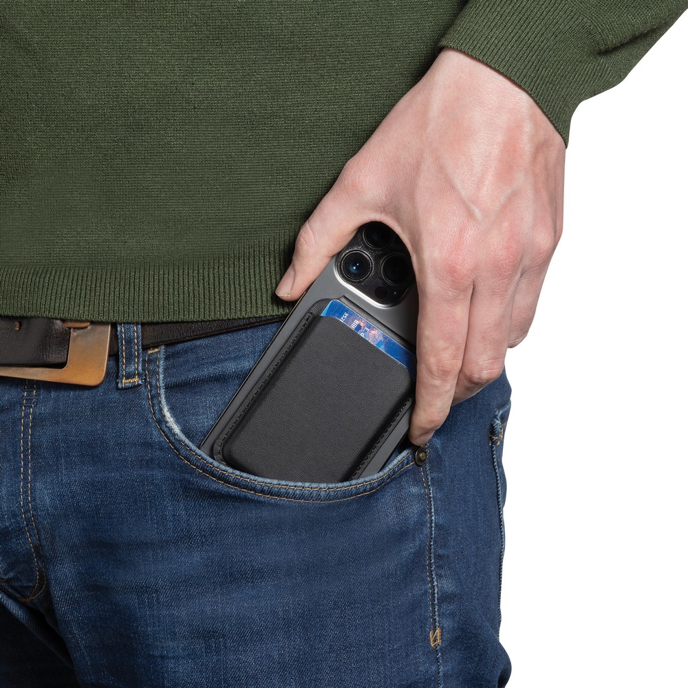 Magnetyczny portfel Magstand RPU - stojak na telefon z logo - Akcesoria podróżne z nadrukiem logo | VEBI - zdjęcie 9
