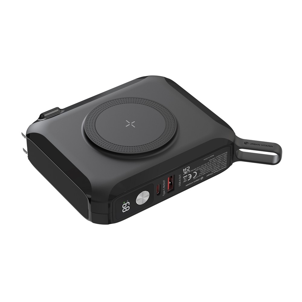 Ładowarka wielofunkcyjna 5w1 Oxnard 65W z powerbankiem - Ładowarki z nadrukiem logo | VEBI - zdjęcie 9