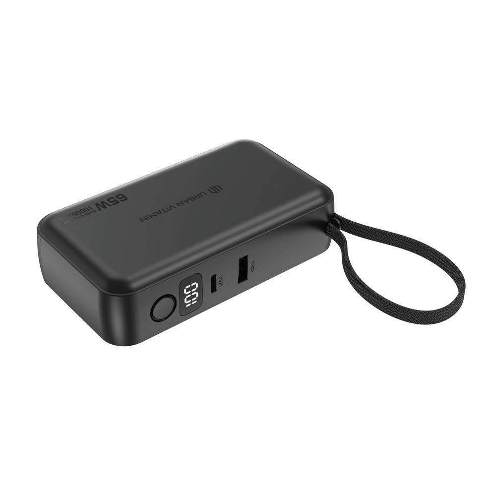 Power Bank GAN 65W z Ładowarką Ścienny 2w1 - 10000mAh - Power banki z nadrukiem logo | VEBI - zdjęcie 2