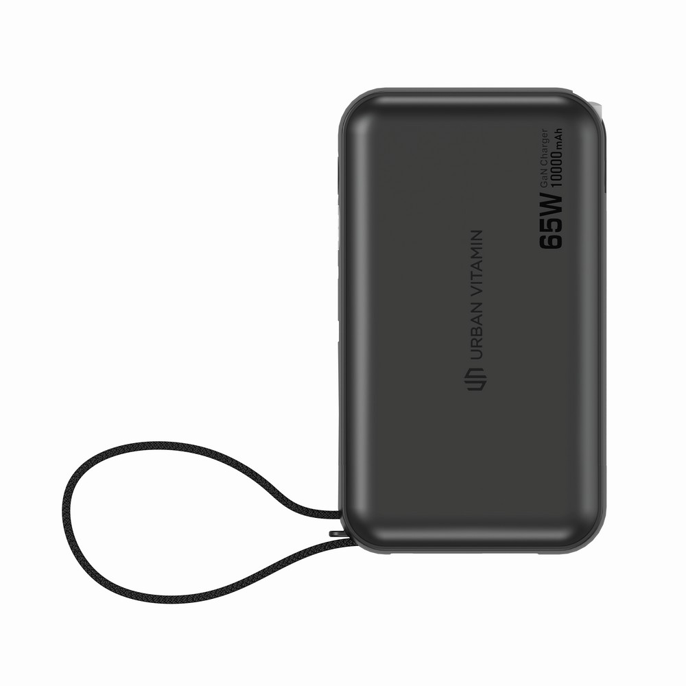 Power Bank GAN 65W z Ładowarką Ścienny 2w1 - 10000mAh - Power banki z nadrukiem logo | VEBI - zdjęcie 14