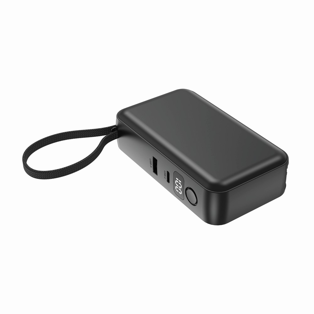 Power Bank GAN 65W z Ładowarką Ścienny 2w1 - 10000mAh - Power banki z nadrukiem logo | VEBI - zdjęcie 15
