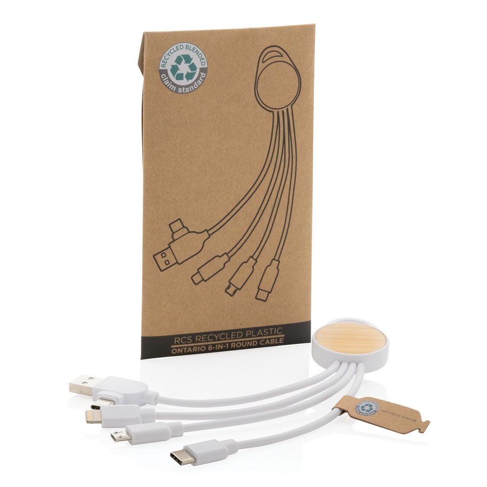Kabel do ładowania Ontario - Kable z nadrukiem logo | VEBI - zdjęcie 8