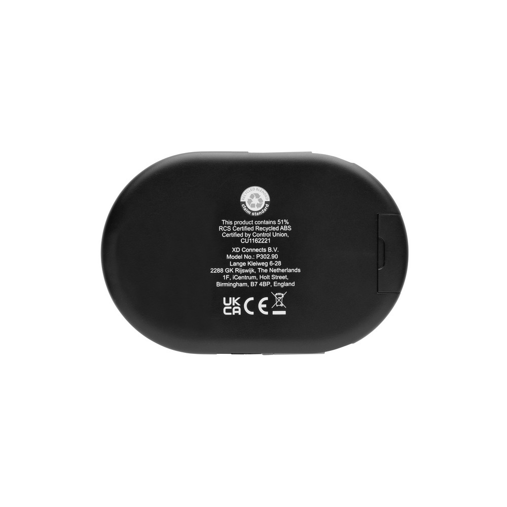 Ekologiczny zestaw ładowarek 60W z kablem i stacją wireless - Kable z nadrukiem logo | VEBI - zdjęcie 3