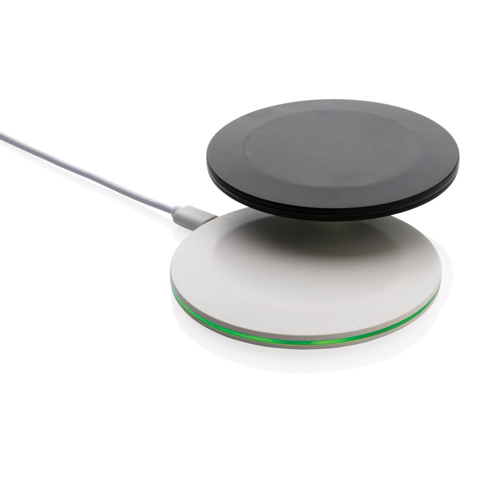 Ładowarka bezprzewodowa 15W z recyklingu - ekologiczna promocja - zdjęcie 5