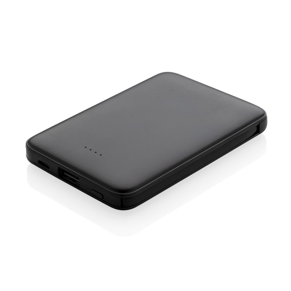 Power bank 5000 mAh z wbudowanym kablem 3w1 - Power banki z nadrukiem logo | VEBI - zdjęcie 18