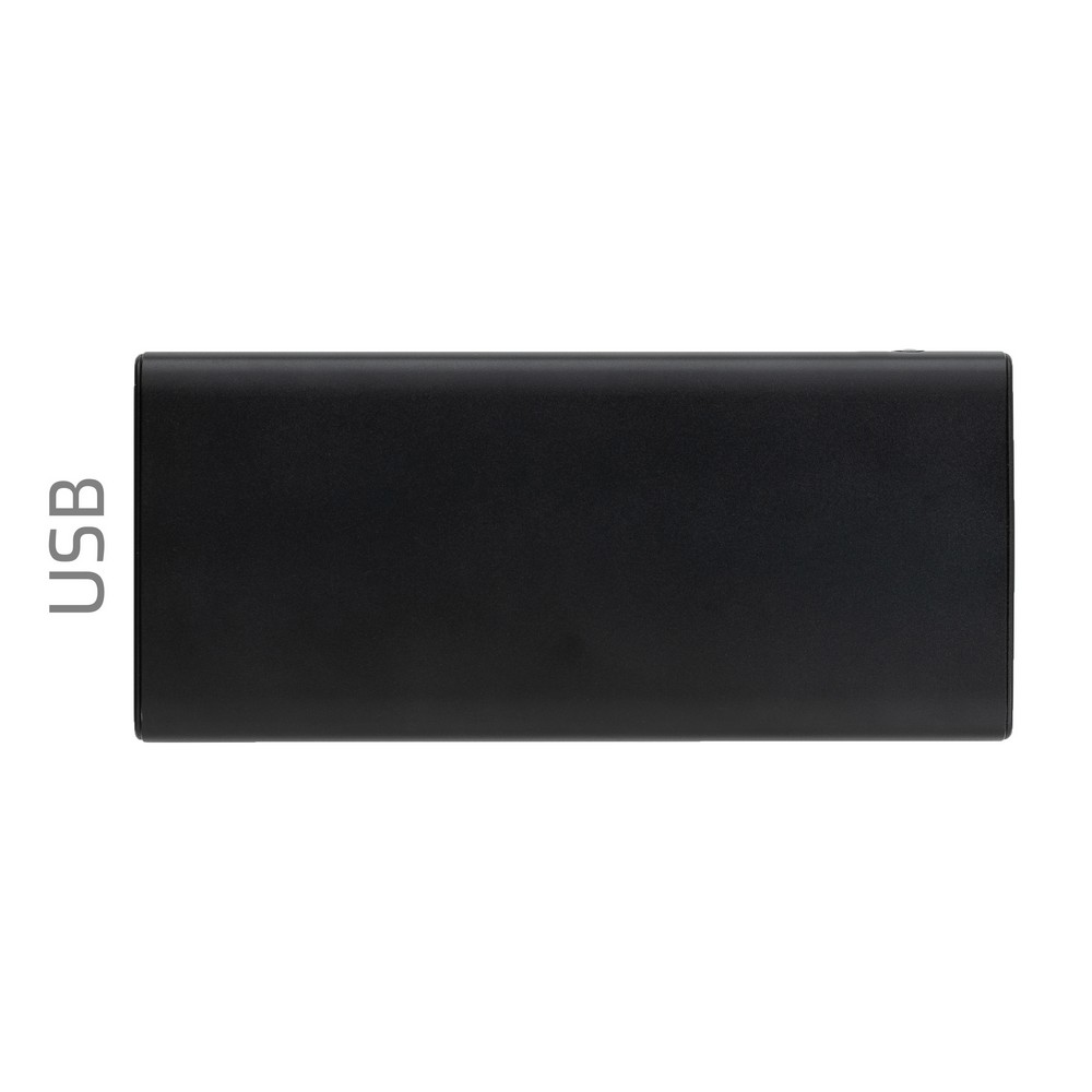 Aluminiowy power bank 10000 mAh z szybkim ładowaniem PD 18W - Power banki z nadrukiem logo | VEBI - zdjęcie 9