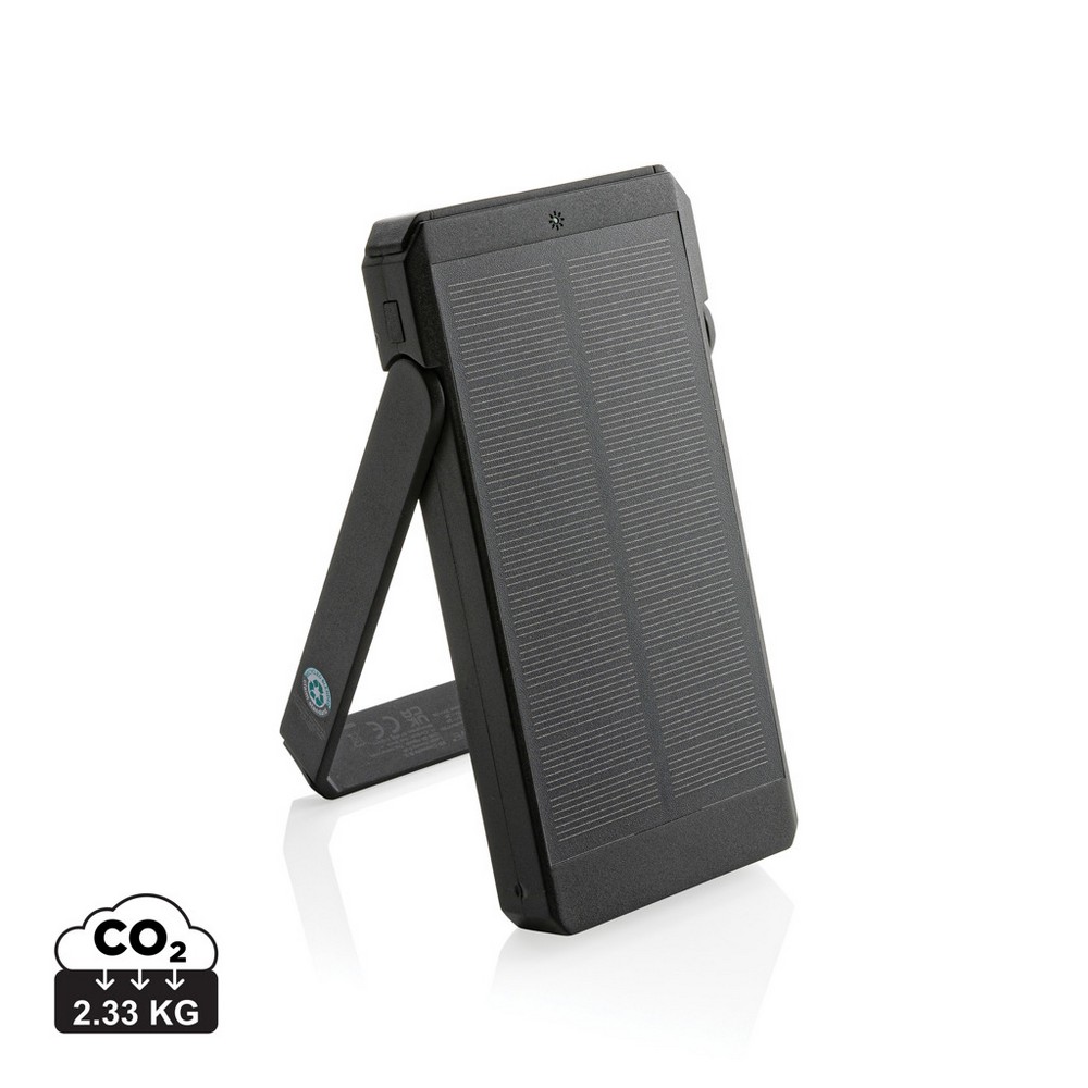 Power bank solarny 10000 mAh Skywave z recyklingu