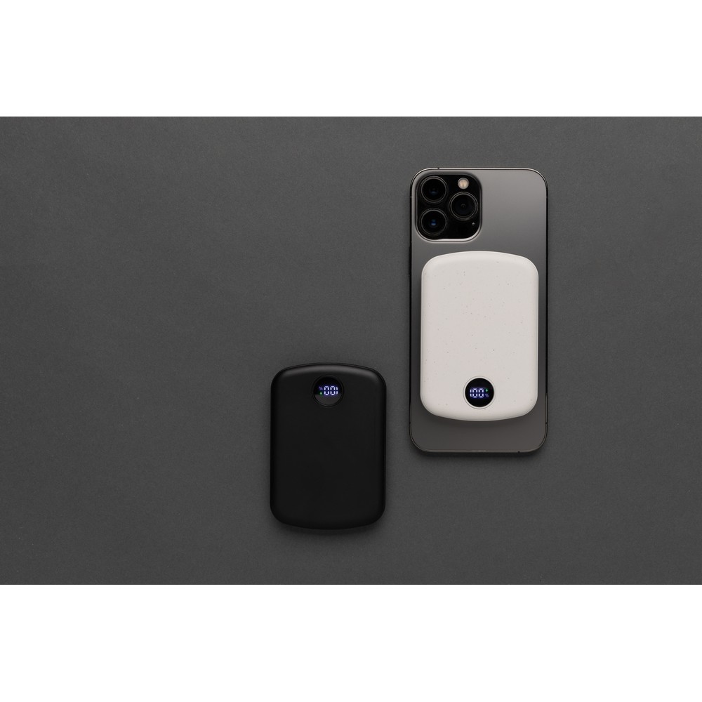 Power Bank MagBoost 5000 mAh z ładowaniem magnetycznym 15W - Power banki z nadrukiem logo | VEBI - zdjęcie 21