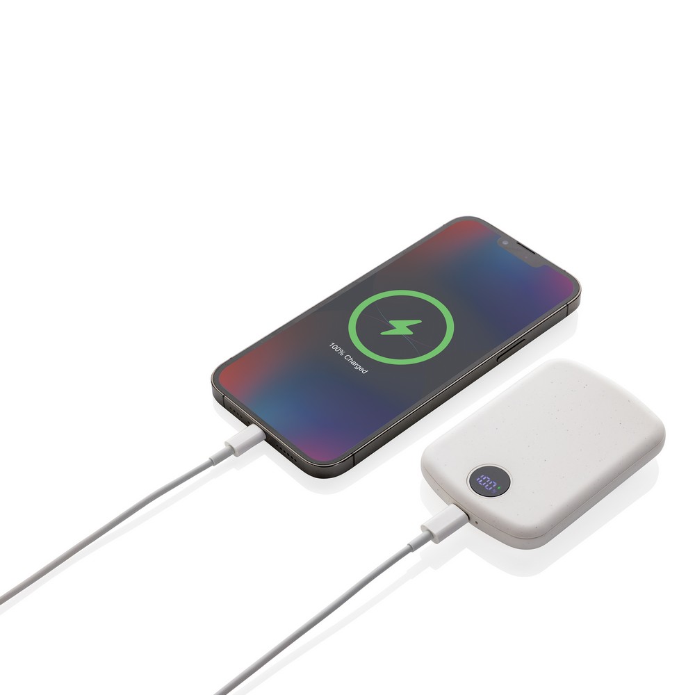 Power Bank MagBoost 5000 mAh z ładowaniem magnetycznym 15W - zdjęcie 3