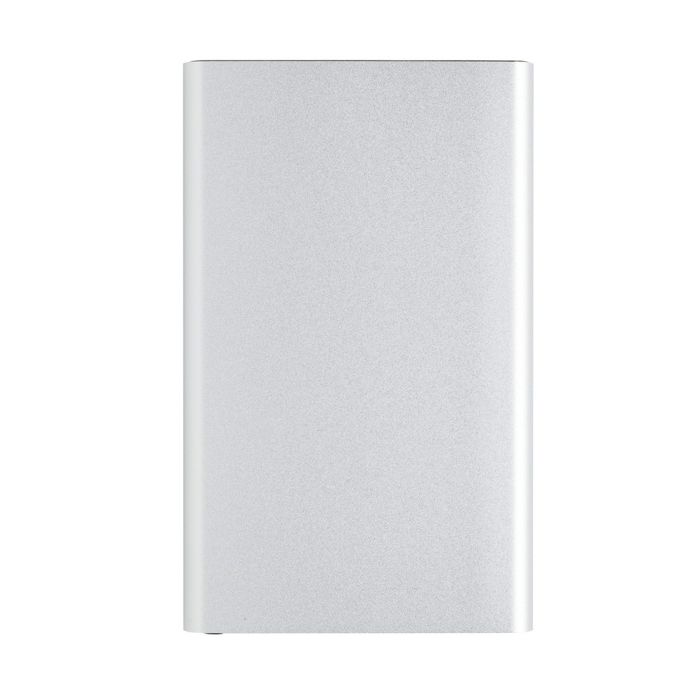 Power bank eko 4000 mAh z recyklingu - aluminium - Power banki z nadrukiem logo | VEBI - zdjęcie 30