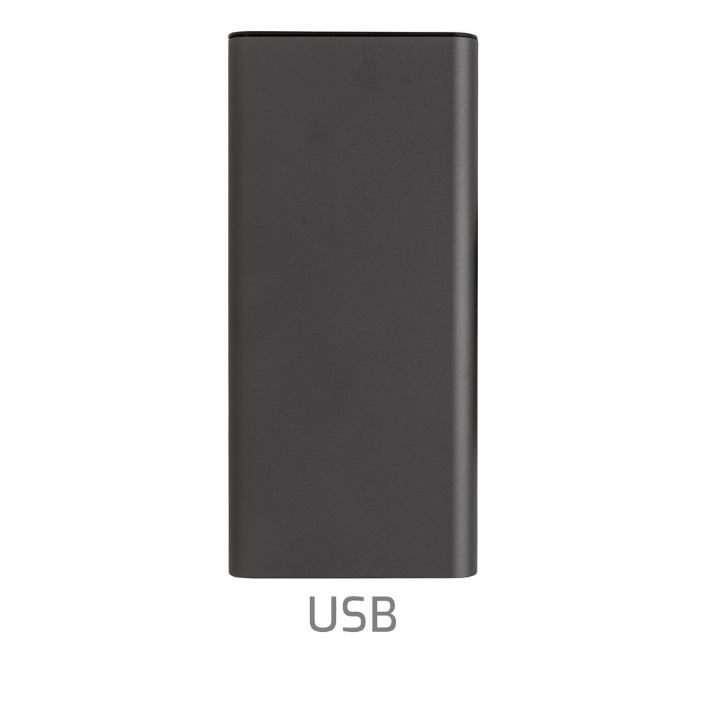 Power Bank Terra 20000 mAh - Ekologiczny z Aluminium z Recyklingu - Power banki z nadrukiem logo | VEBI - zdjęcie 13
