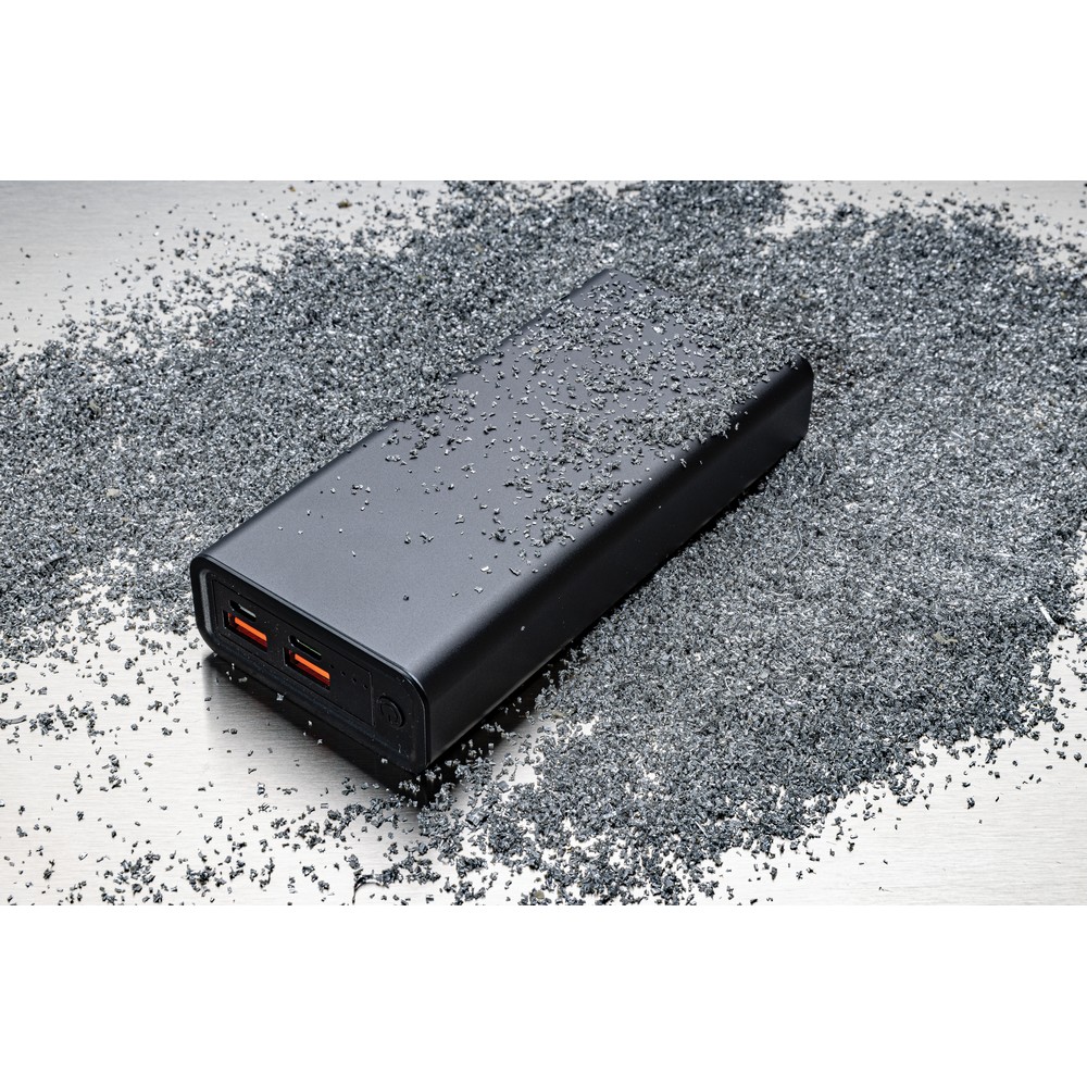 Power Bank Terra 20000 mAh - Ekologiczny z Aluminium z Recyklingu - Power banki z nadrukiem logo | VEBI - zdjęcie 8