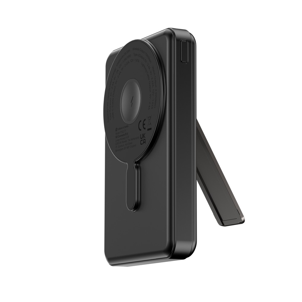 Power bank 10000 mAh z ładowaniem bezprzewodowym Delano - Power banki z nadrukiem logo | VEBI - zdjęcie 10