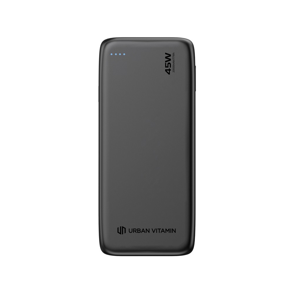 Power Bank 20000 mAh z Kablem USB-C - Ekologiczny San Mateo - Power banki z nadrukiem logo | VEBI - zdjęcie 8