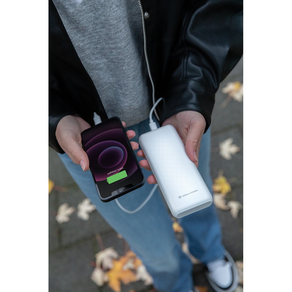 Power Bank 20000 mAh z Szybkim Ładowaniem USB-C 18W - Power banki z nadrukiem logo | VEBI - zdjęcie 8