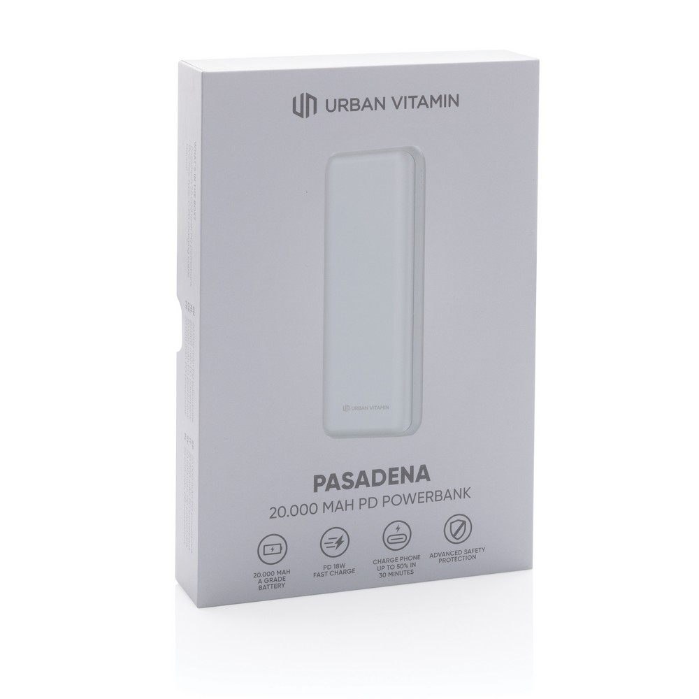 Power Bank 20000 mAh z Szybkim Ładowaniem USB-C 18W - Power banki z nadrukiem logo | VEBI - zdjęcie 11