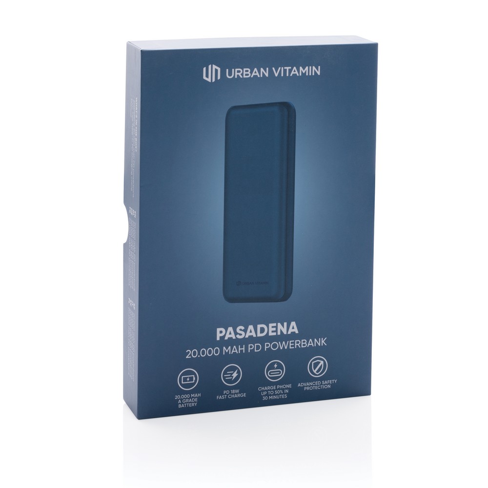 Power Bank 20000 mAh z Szybkim Ładowaniem USB-C 18W - Power banki z nadrukiem logo | VEBI - zdjęcie 24