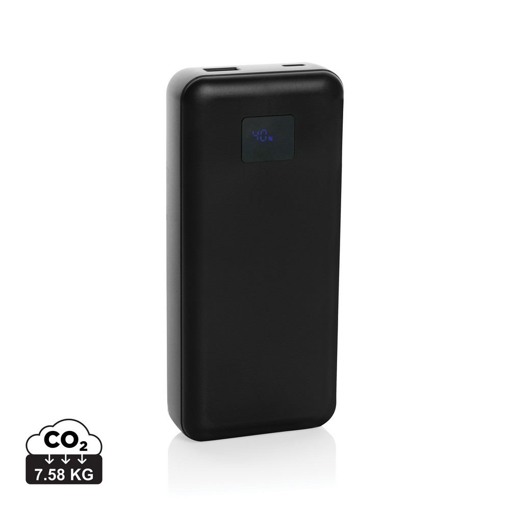 Power bank ekologiczny 20000 mAh z ładowaniem laptopa 65W - Power banki z nadrukiem logo | VEBI - zdjęcie 11