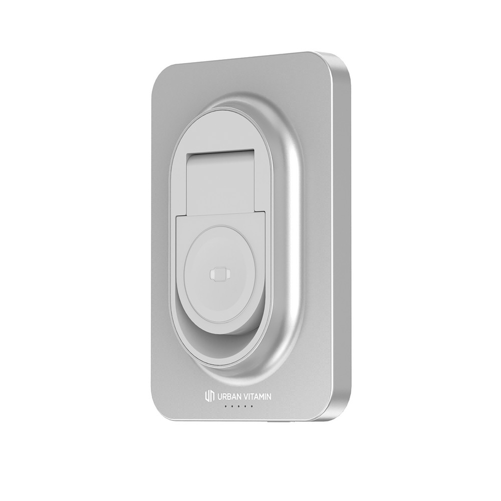 Power bank magnetyczny 5000 mAh z ładowarką do Apple Watch - Power banki z nadrukiem logo | VEBI - zdjęcie 17