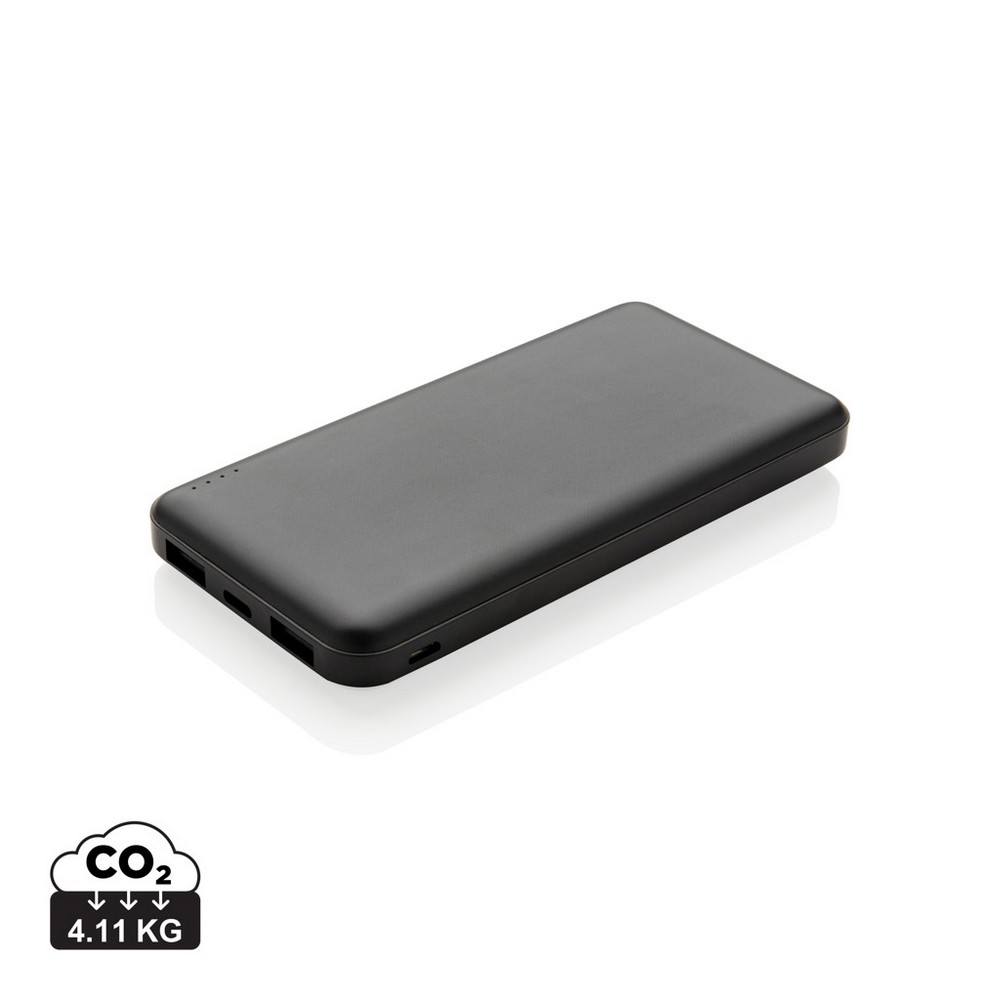 Power Bank 10000 mAh z podwójnym USB - kompaktowy i wydajny - Power banki z nadrukiem logo | VEBI - zdjęcie 25