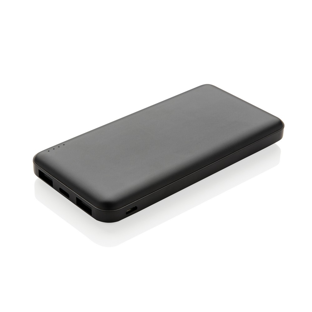 Power Bank 10000 mAh z podwójnym USB - kompaktowy i wydajny - Power banki z nadrukiem logo | VEBI - zdjęcie 13