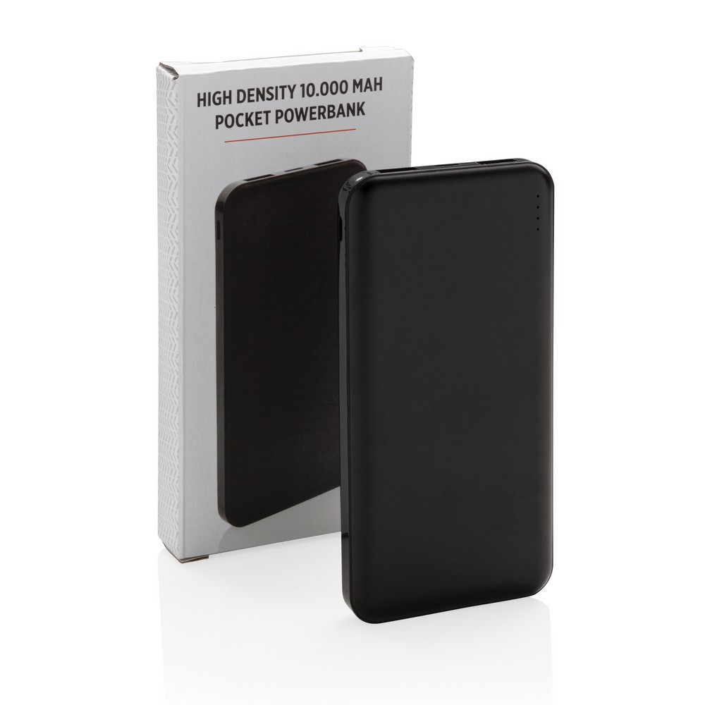 Power Bank 10000 mAh z podwójnym USB - kompaktowy i wydajny - Power banki z nadrukiem logo | VEBI - zdjęcie 23