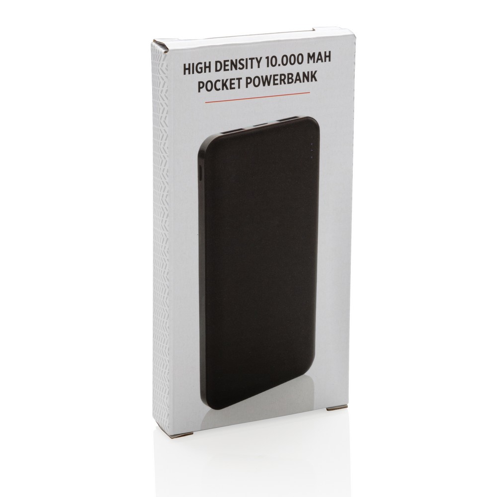 Power Bank 10000 mAh z podwójnym USB - kompaktowy i wydajny - Power banki z nadrukiem logo | VEBI - zdjęcie 24