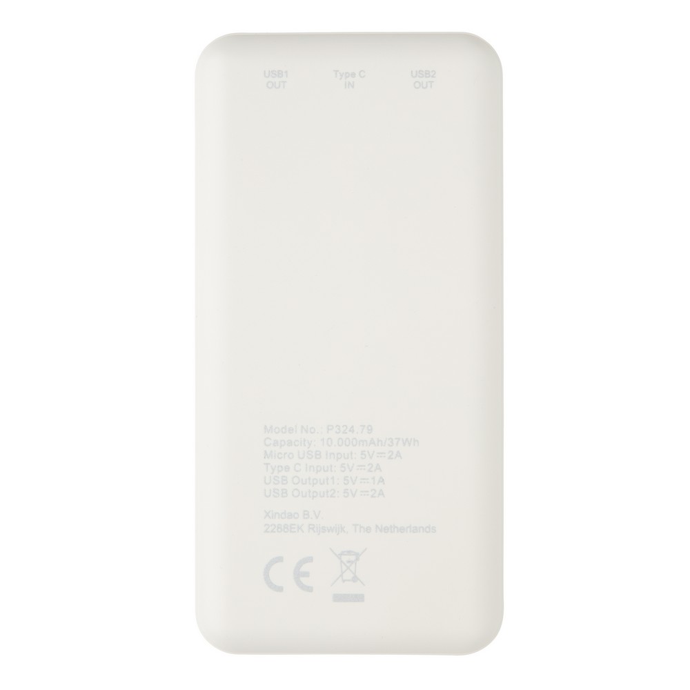 Power Bank 10000 mAh z podwójnym USB - kompaktowy i wydajny - zdjęcie 4