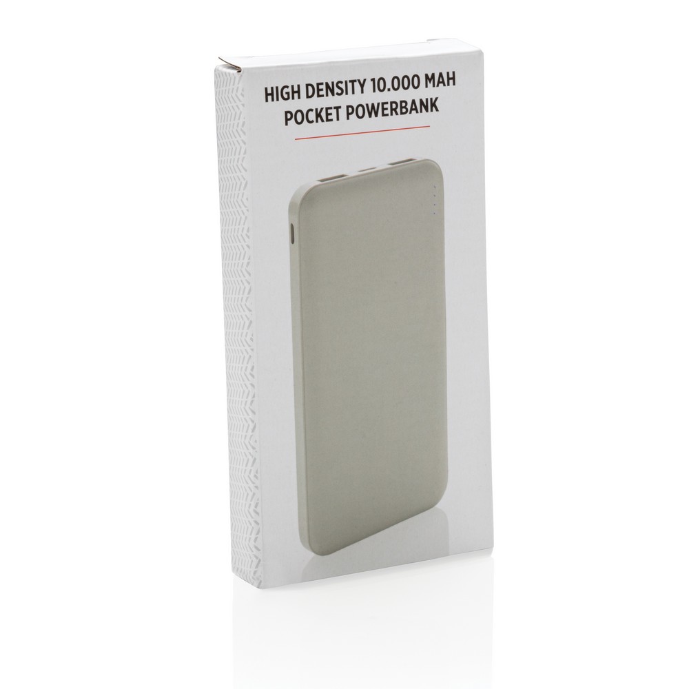 Power Bank 10000 mAh z podwójnym USB - kompaktowy i wydajny - Power banki z nadrukiem logo | VEBI - zdjęcie 12