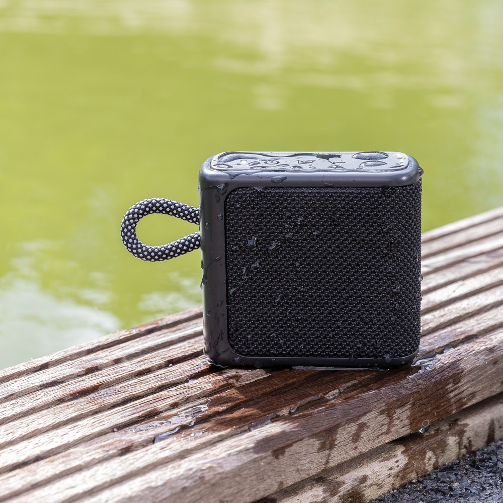 Wodoodporny głośnik Bluetooth Splash 3W - IPX6 - Głośniki z nadrukiem logo | VEBI - zdjęcie 7