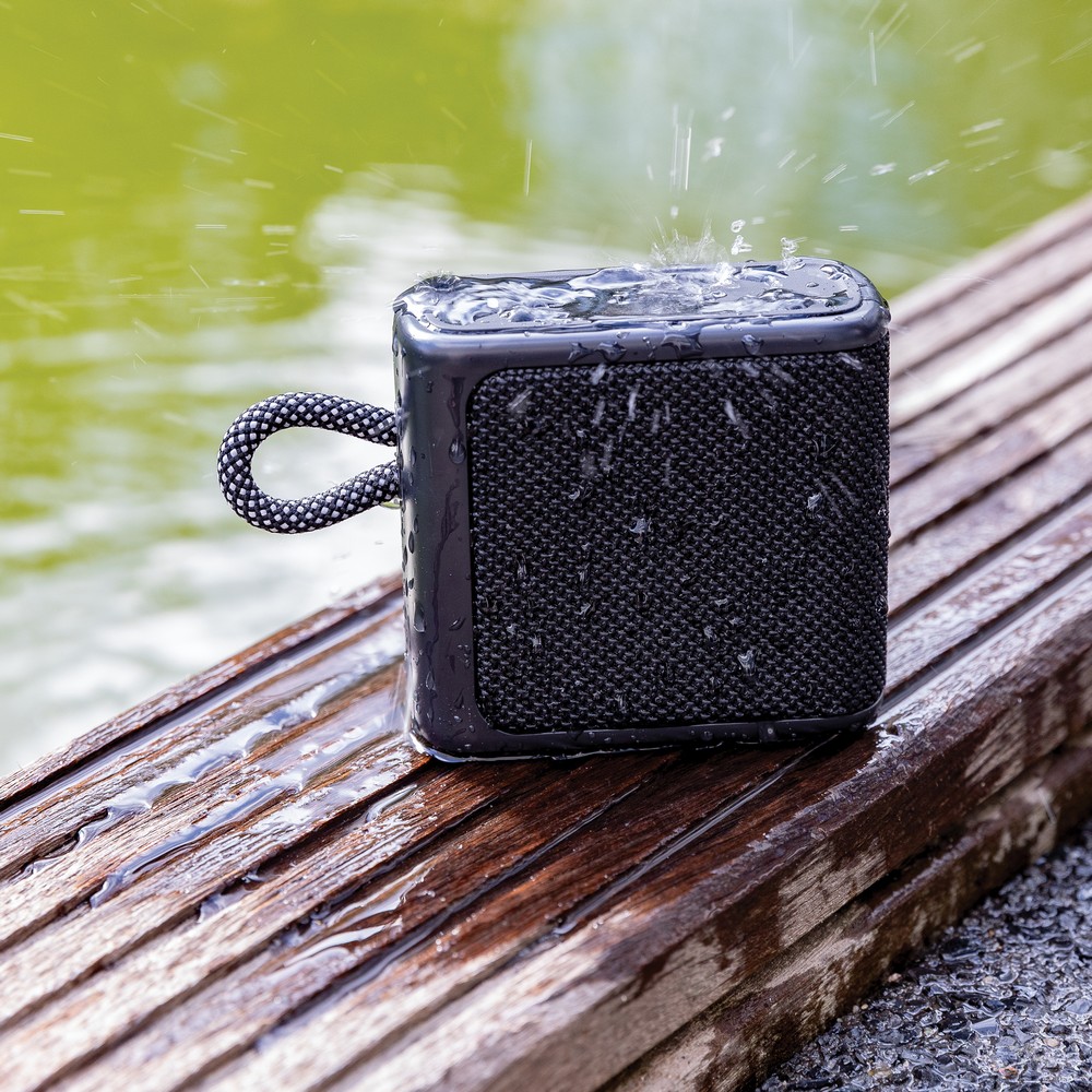 Wodoodporny głośnik Bluetooth Splash 3W - IPX6 - Głośniki z nadrukiem logo | VEBI - zdjęcie 8