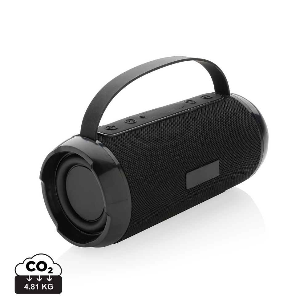 Głośnik bezprzewodowy Soundboom 6W z recyklingu IPX4 - Głośniki z nadrukiem logo | VEBI - zdjęcie 10