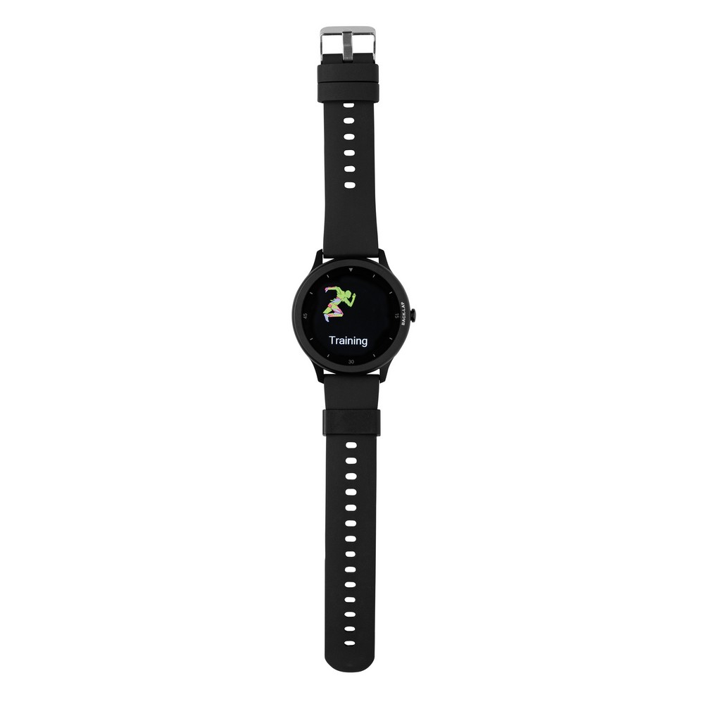 Smartwatch Swiss Peak z TPE z recyklingu - monitor aktywności - Elektronika z nadrukiem logo | VEBI - zdjęcie 10