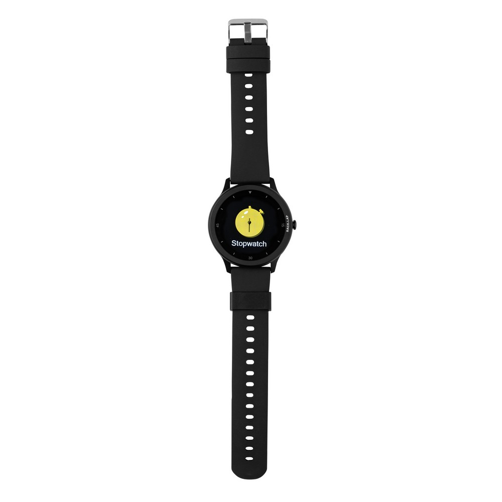 Smartwatch Swiss Peak z TPE z recyklingu - monitor aktywności - Elektronika z nadrukiem logo | VEBI - zdjęcie 12