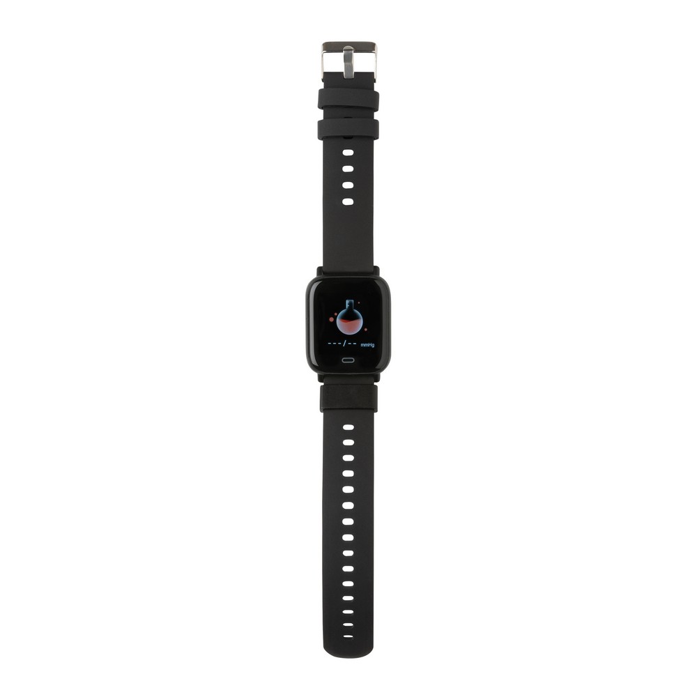 Smartwatch Eco z recyklingu - monitor aktywności 1,3" - Elektronika z nadrukiem logo | VEBI - zdjęcie 11