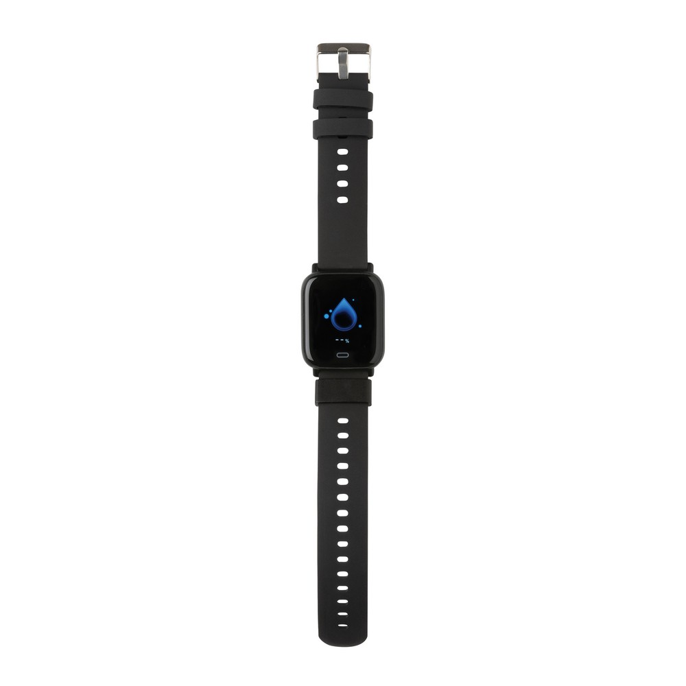 Smartwatch Eco z recyklingu - monitor aktywności 1,3" - Elektronika z nadrukiem logo | VEBI - zdjęcie 12