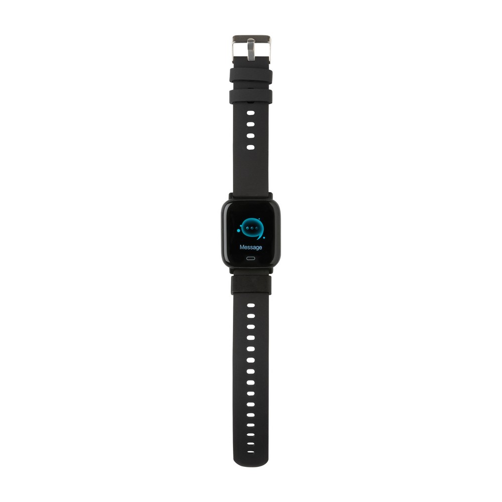Smartwatch Eco z recyklingu - monitor aktywności 1,3" - Elektronika z nadrukiem logo | VEBI - zdjęcie 13