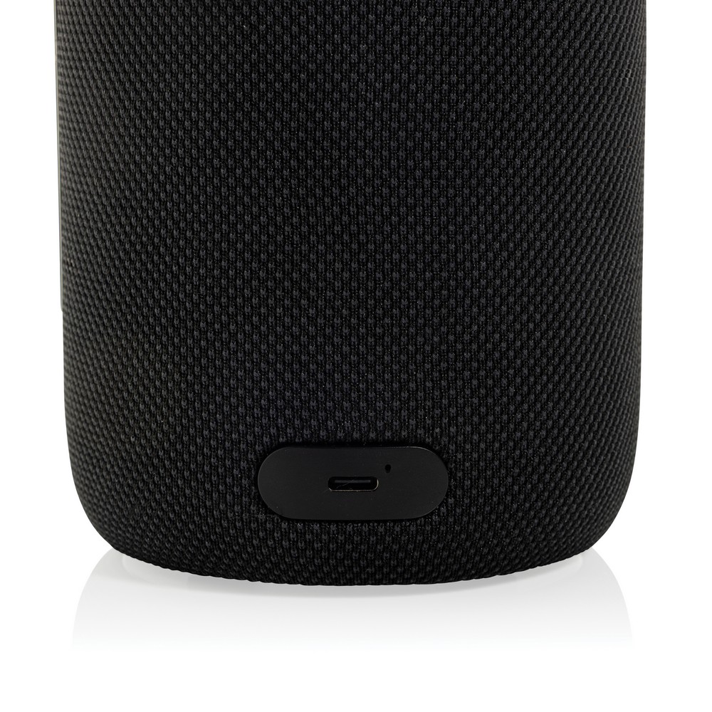 Głośnik biurkowy 10W z lampką LED - ekologiczny gadżet 2w1 - Głośniki z nadrukiem logo | VEBI - zdjęcie 10