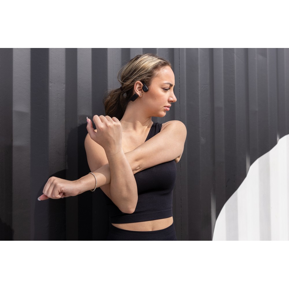 Słuchawki kostne bezprzewodowe Glendale - ekologiczne gadżety - zdjęcie 4