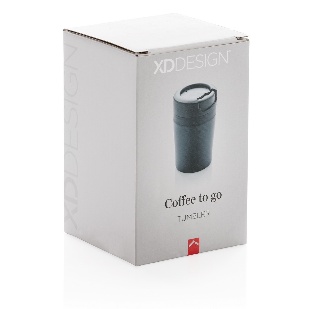 Kompaktowy kubek termiczny Coffee To Go 160ml - Kubki i butelki termiczne z nadrukiem logo | VEBI - zdjęcie 27