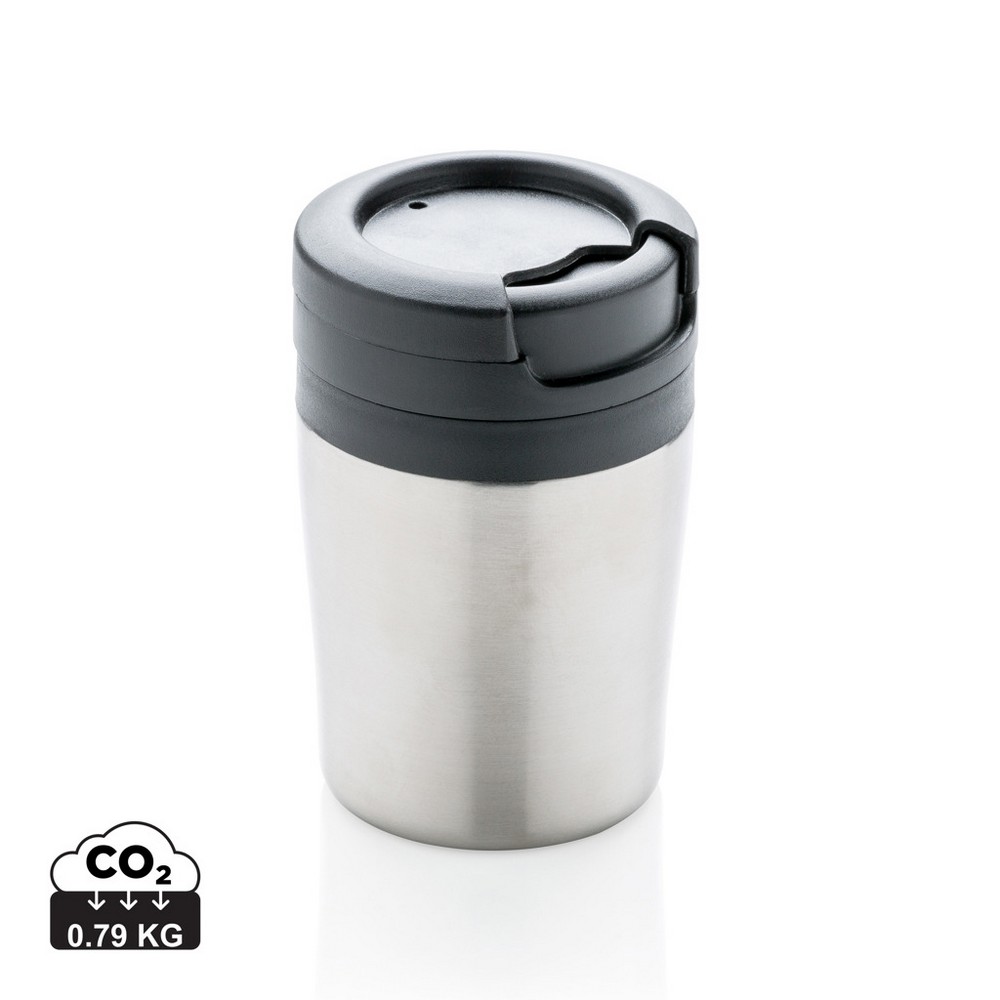 Kompaktowy kubek termiczny Coffee To Go 160ml - Kubki i butelki termiczne z nadrukiem logo | VEBI - zdjęcie 52