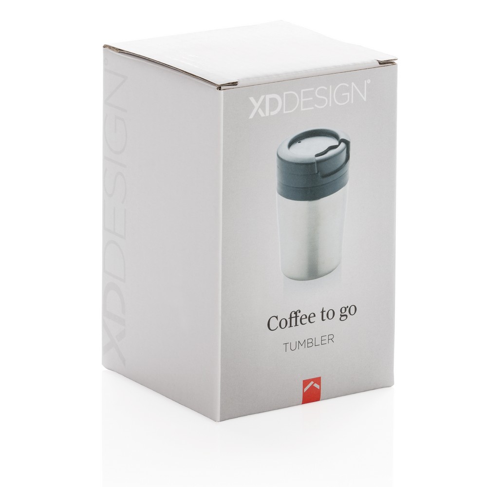 Kompaktowy kubek termiczny Coffee To Go 160ml - Kubki i butelki termiczne z nadrukiem logo | VEBI - zdjęcie 51