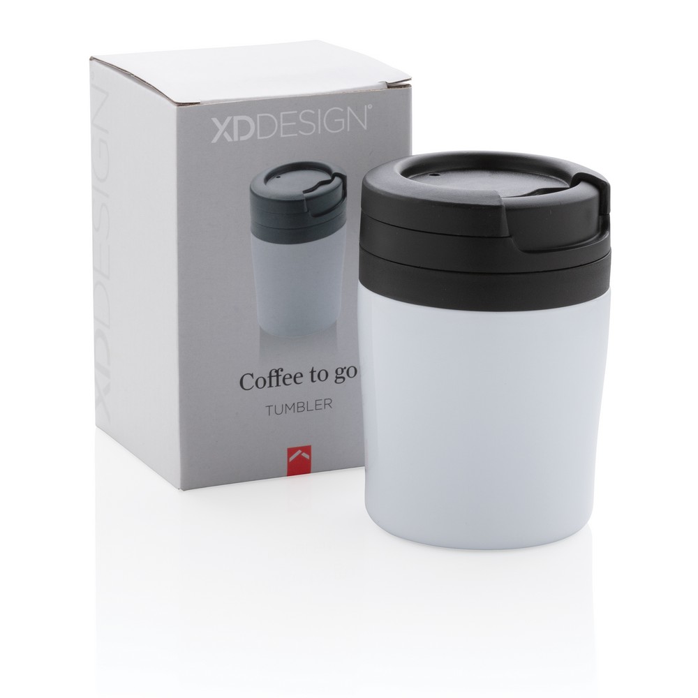 Kompaktowy kubek termiczny Coffee To Go 160ml - Kubki i butelki termiczne z nadrukiem logo | VEBI - zdjęcie 12