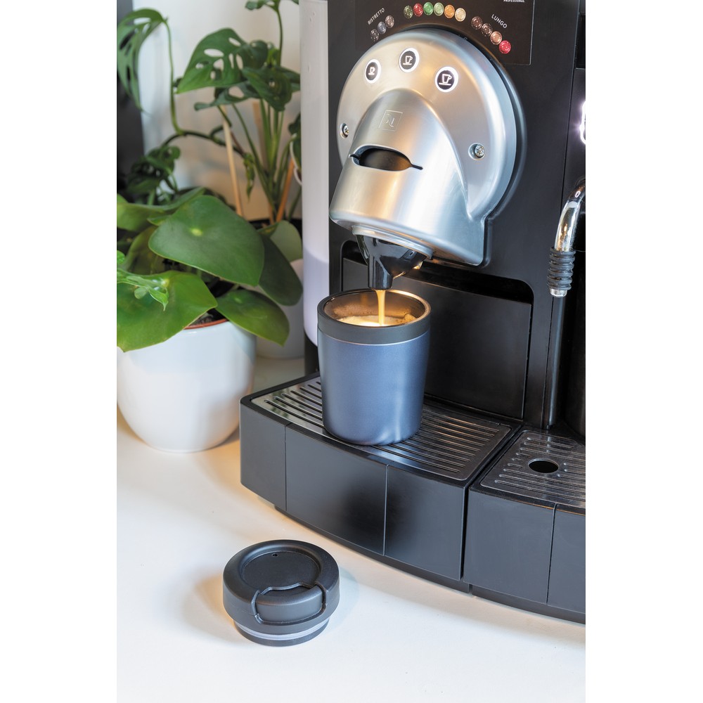 Kompaktowy kubek termiczny Coffee To Go 160ml - Kubki i butelki termiczne z nadrukiem logo | VEBI - zdjęcie 34